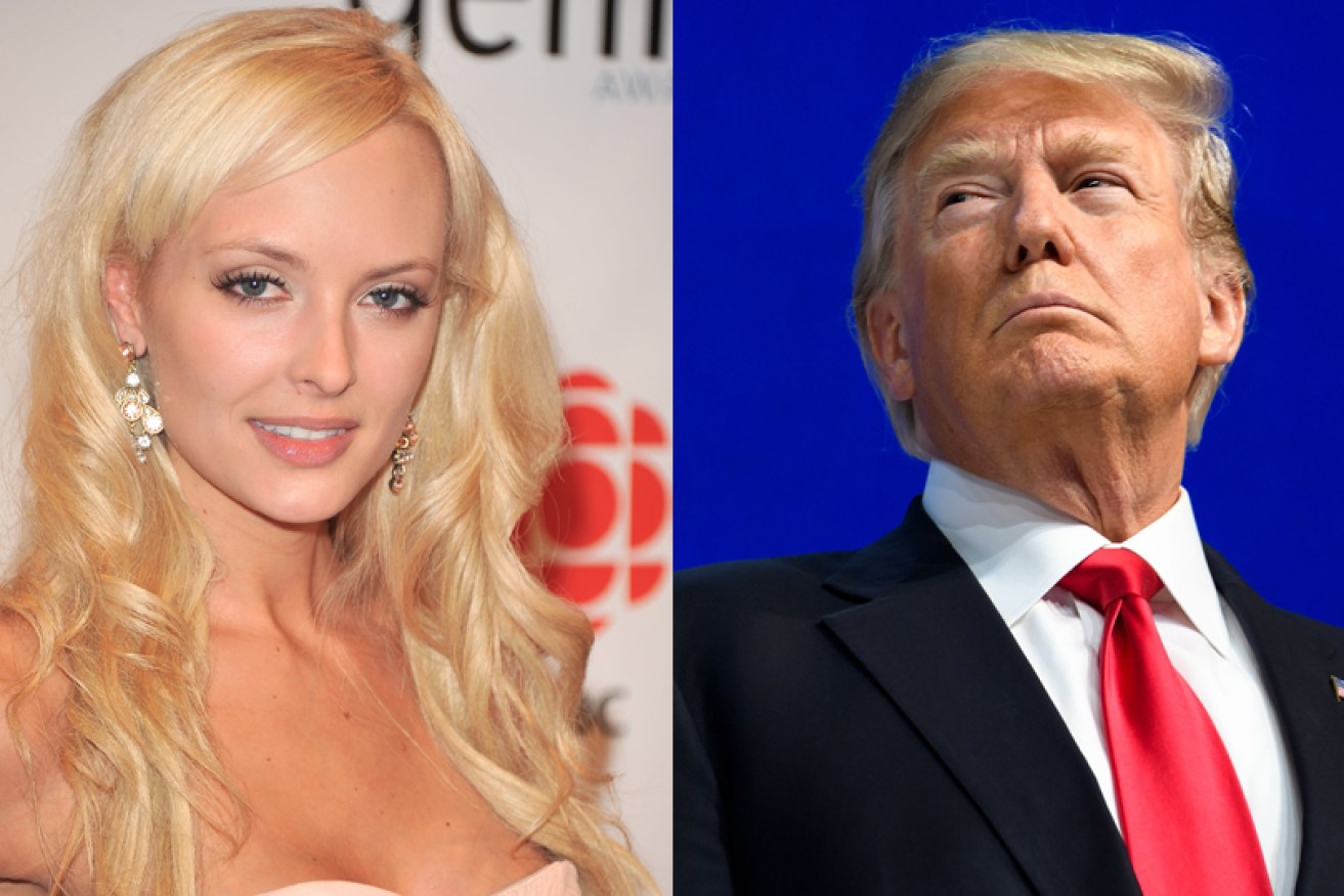 Playboy model Shera Bechard received hush money from a 'David Dennison'. Donald Trump has used the same alias.