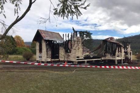 Historic church destroyed by fire