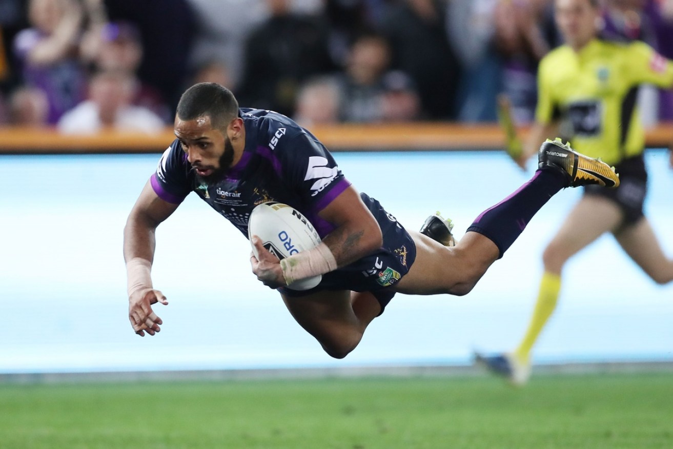 Storm flyer Josh Addo-Carr's Origin debut is hotly anticipated.