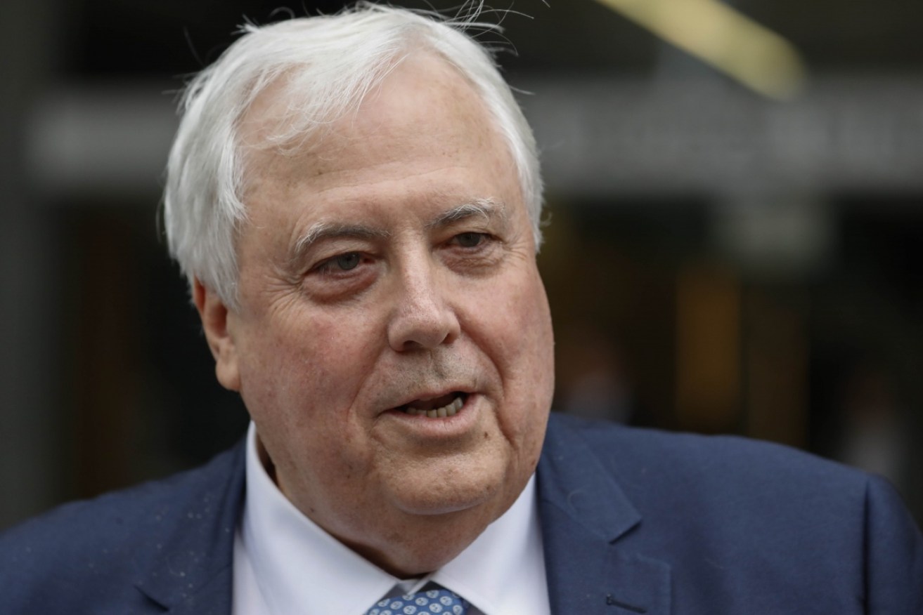 Clive Palmer says a temporary freeze on $200 million worth of assets has no impact on him.