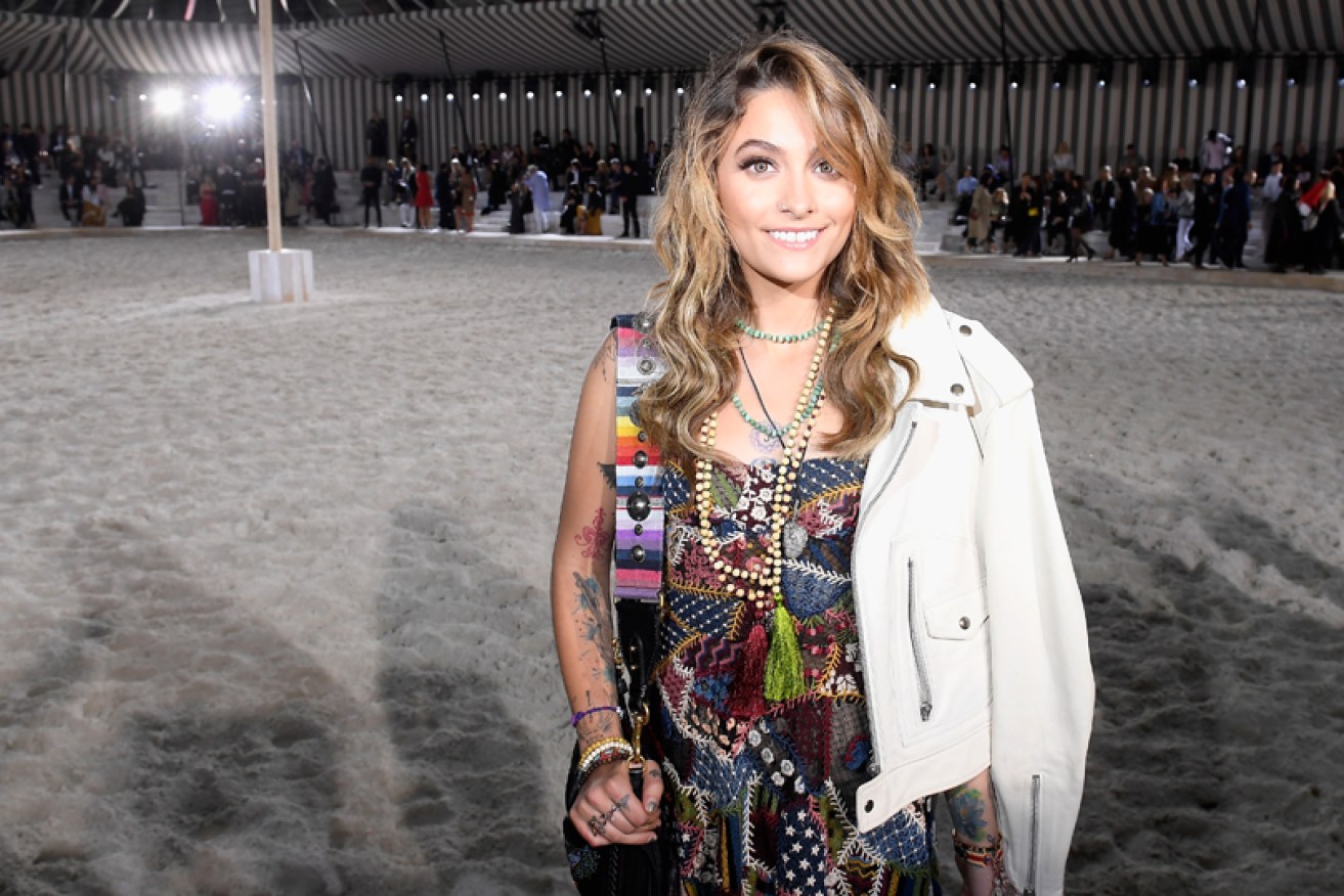 Before May 25's Dior show, Paris Jackson looked delighted to be there.