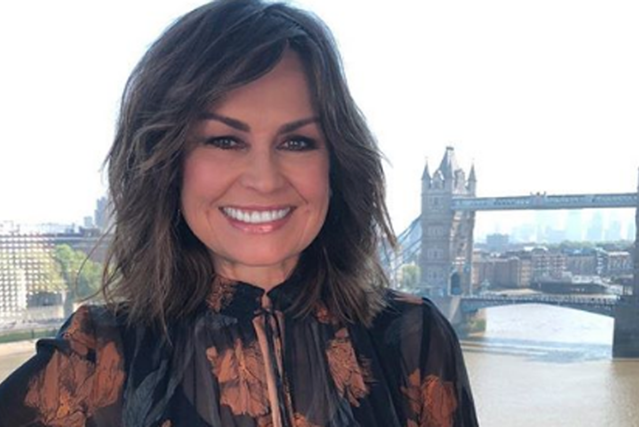 Lisa Wilkinson in London on May 20 to cover the royal wedding for <i>The Project</i>. 