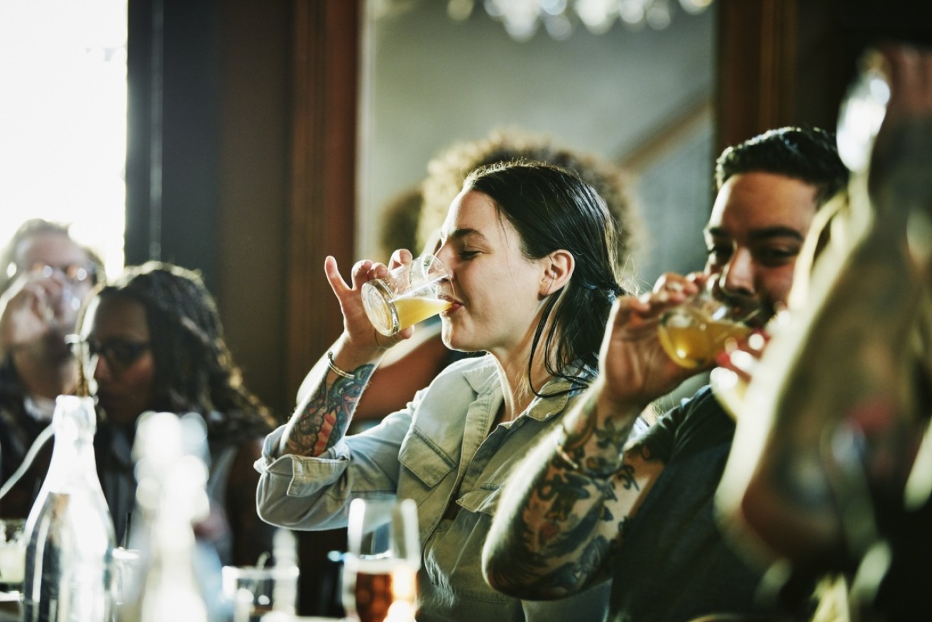 The WHO report found Australians are among the heaviest drinkers and binge drinkers in the world.