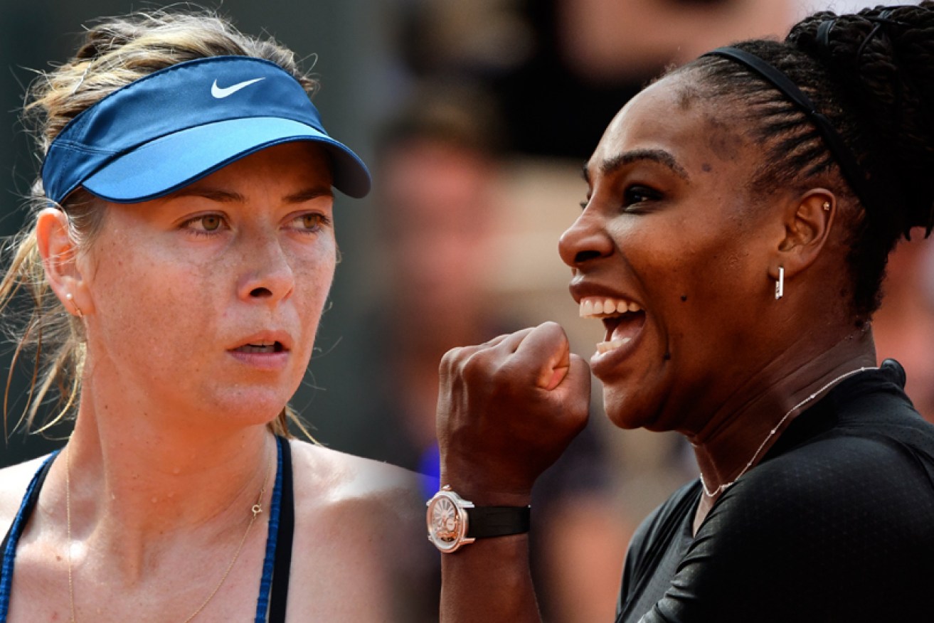 Williams said she was surprised by how much of Sharapova’s book focused on her.