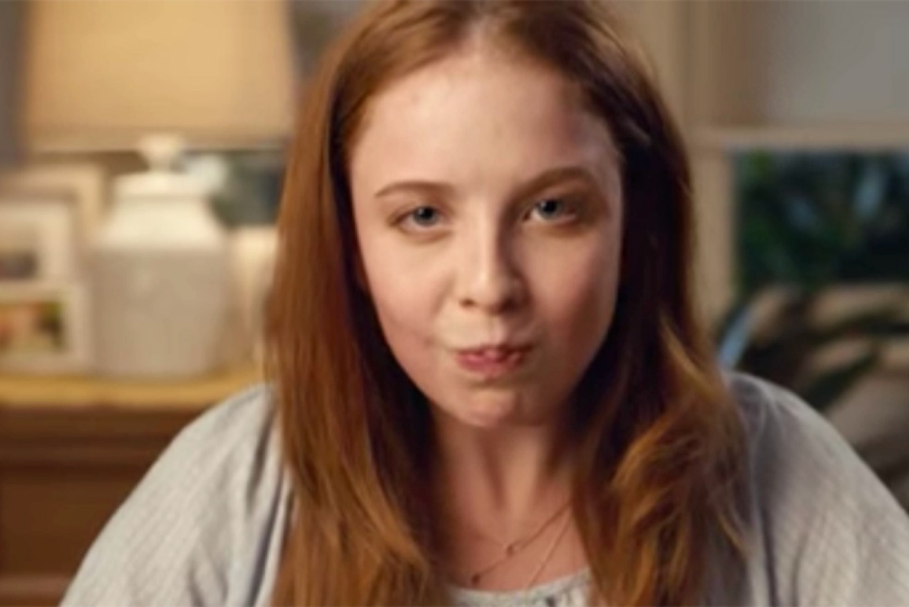 One ad encourages young people to take out credit cards to avoid having to eat their parents' bad cooking.