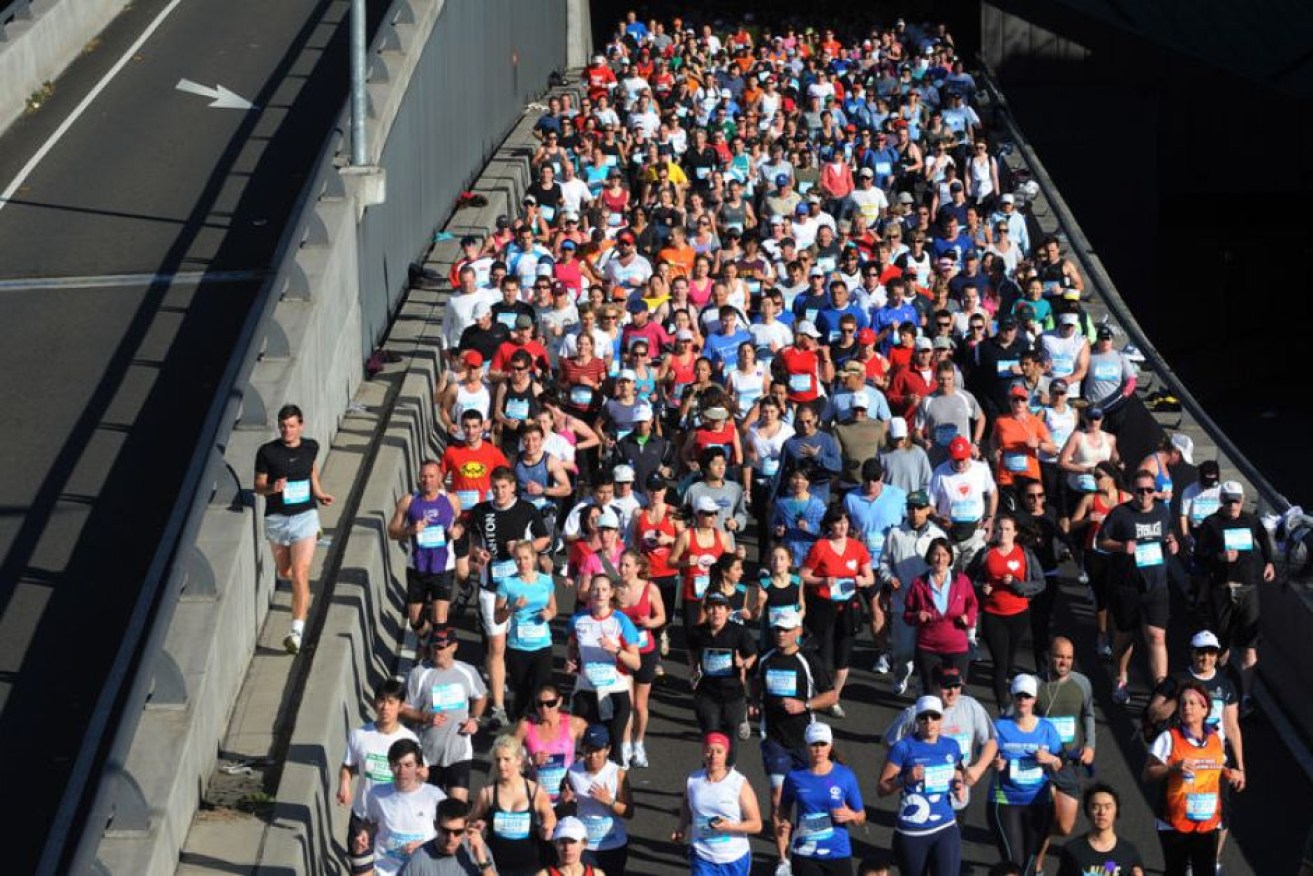 The man allegedly said during a conversation in prison he wanted to bomb the City to Surf fun run.