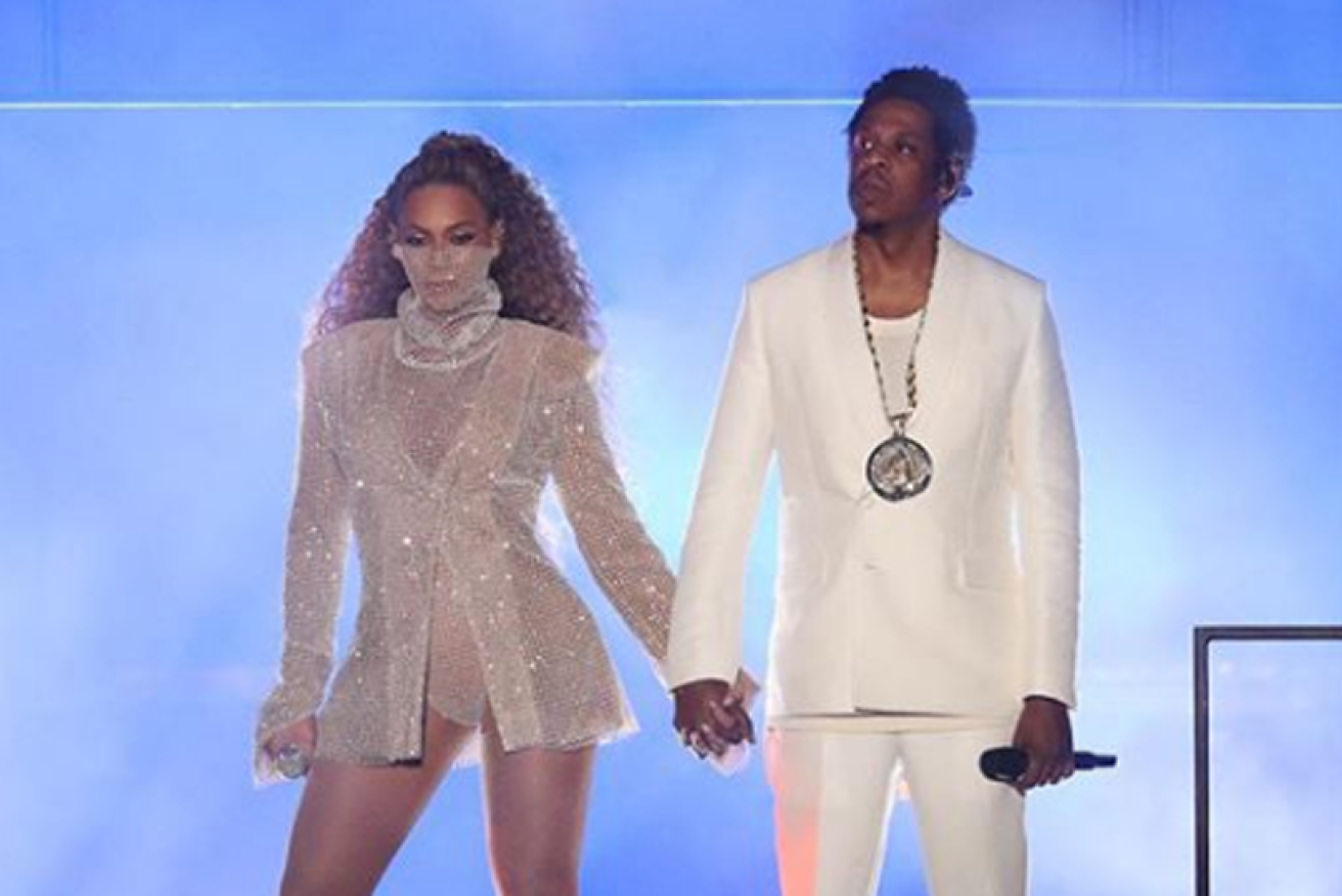 Beyonce and Jay-Z kicked off their tour in Wales in glamorous fashion, but then things got weird.
