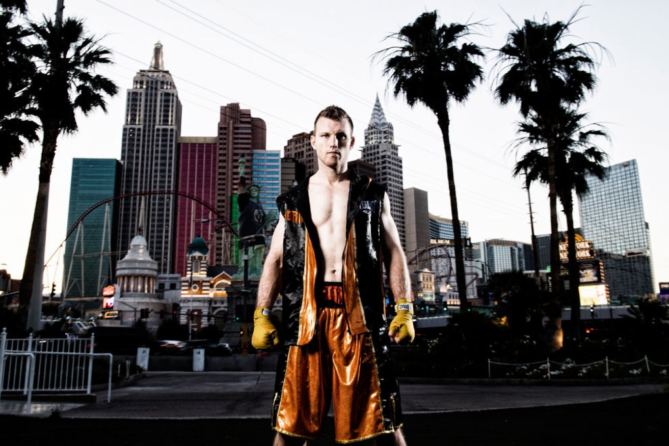 "I feel like I am a pawn, sometimes, of this game," Jeff Horn said in Las Vegas.