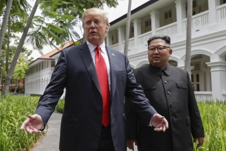 Donald Trump &#8216;glad&#8217; to see healthy Kim Jong-un scuttle death rumours