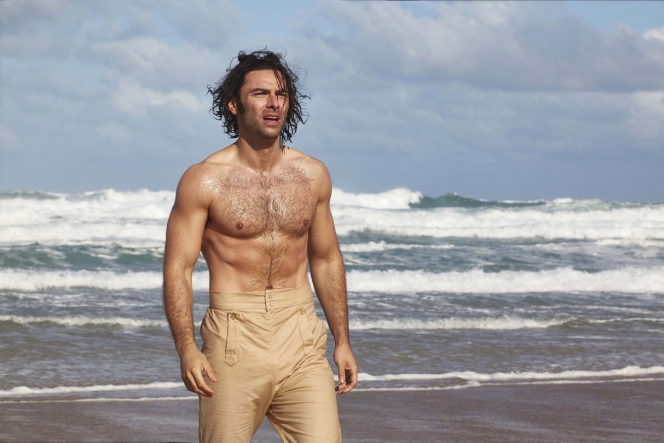 Many fans called for Aidan Turner to be the next James Bond after this beach scene.