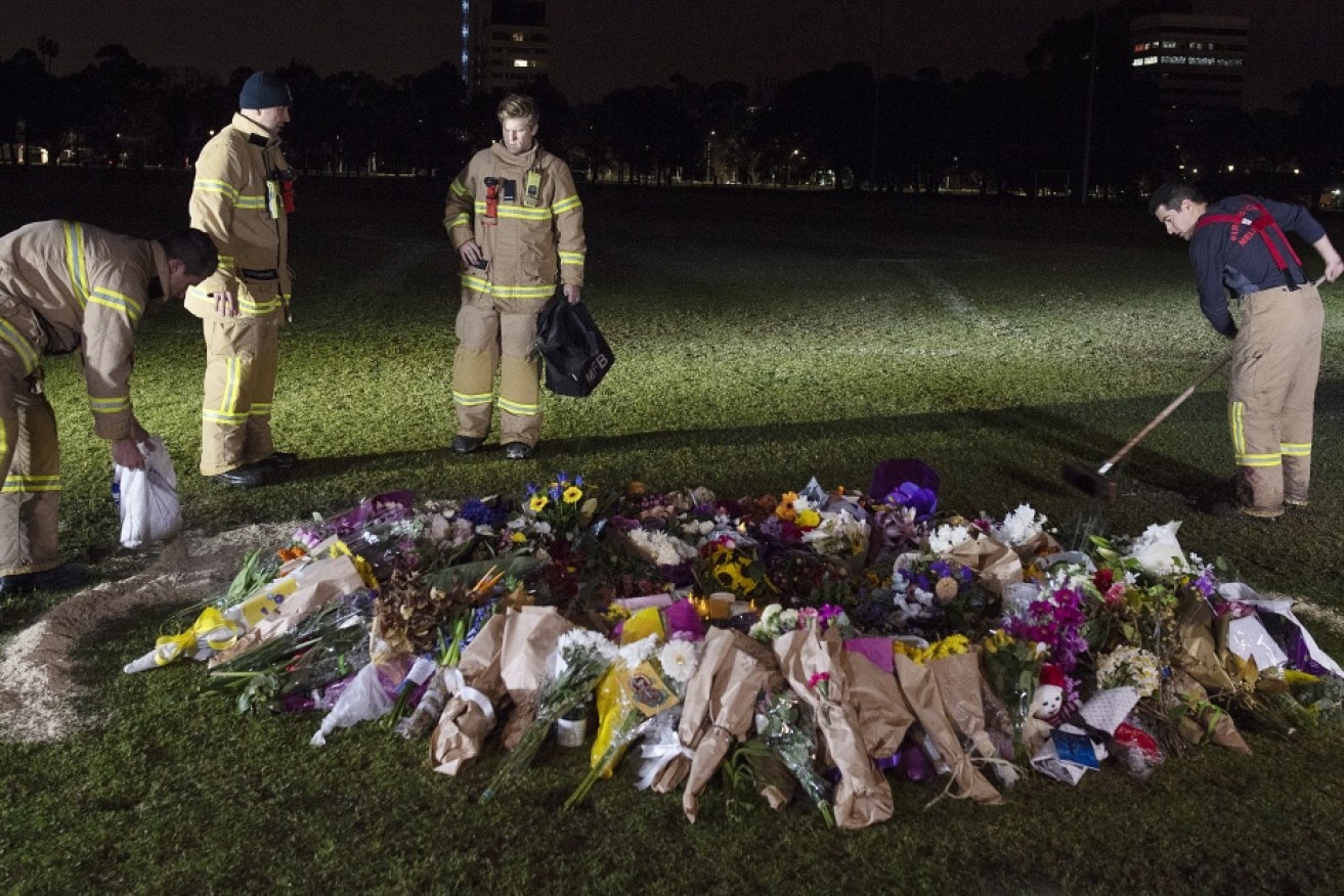 A man, 31, has been charged with vandalism at Eurydice Dixon's makeshift memorial.