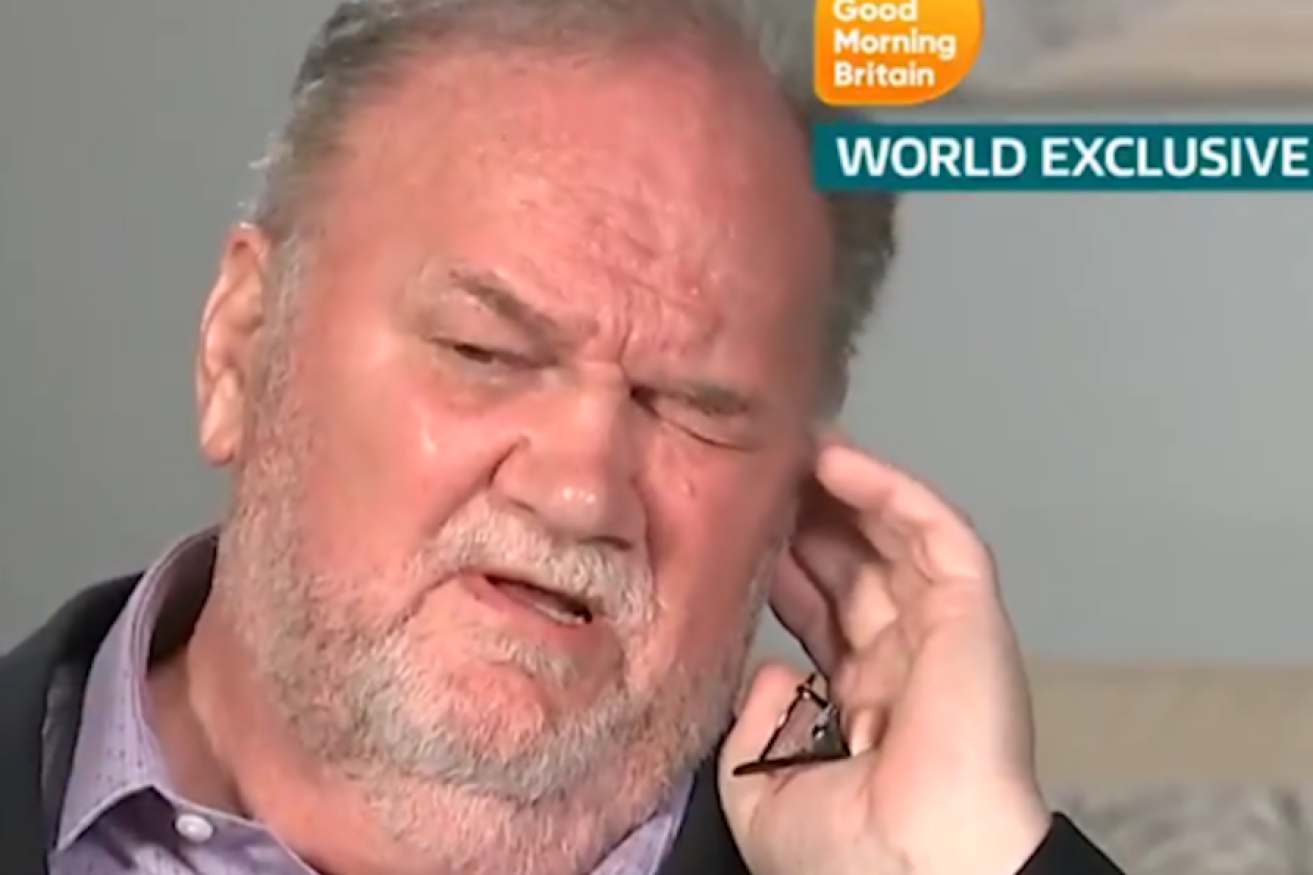 "They're great and I love them dearly," said Thomas Markle (on <i>Good Morning Britain</i>) of the Duke and Duchess of Sussex last year.