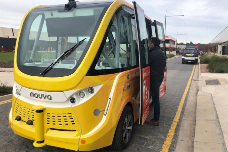 Fastest driverless vehicle to hit Australian roads unveiled in Adelaide