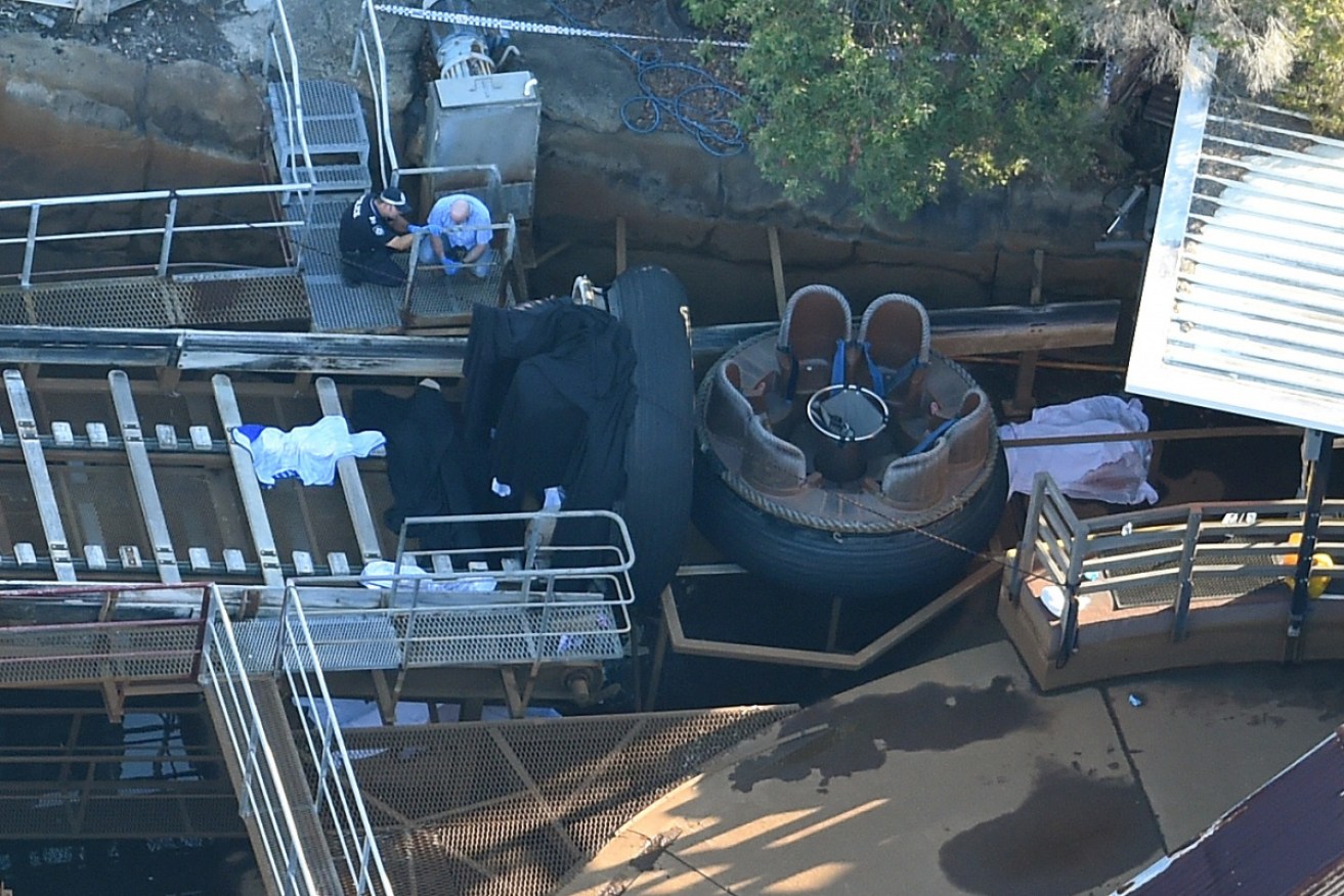 The Thunder River Rapids ride had a history of failures before the multiple fatalities.