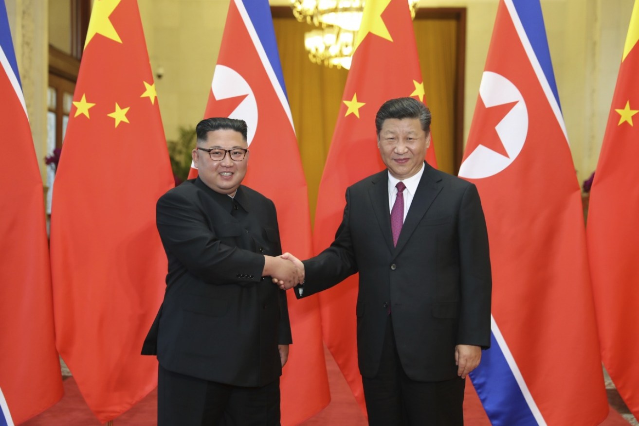 The leaders of North Korea and China have met and exchanged their views on the way forward.