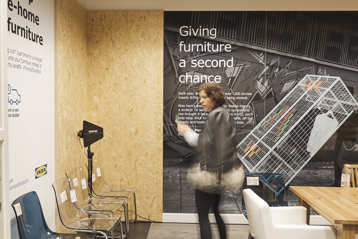 Ikea takeback furniture scheme for Sydney Tempe store