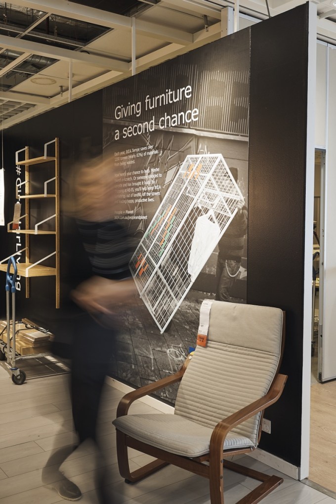 Ikea takeback furniture scheme for Sydney Tempe store