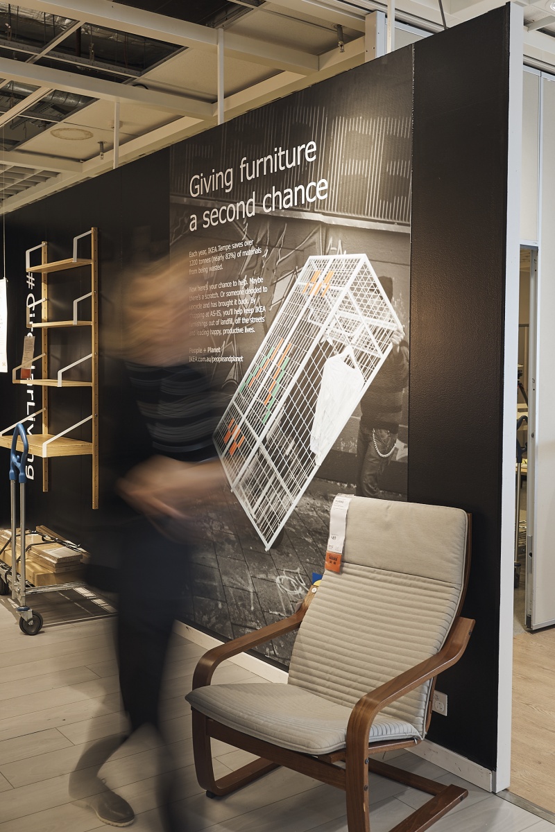 Ikea takeback furniture scheme for Sydney Tempe store
