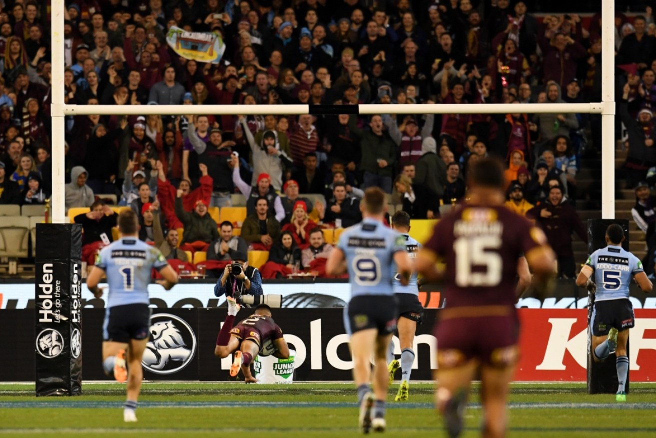 The NRL is under pressure over links between Origin and domestic violence.