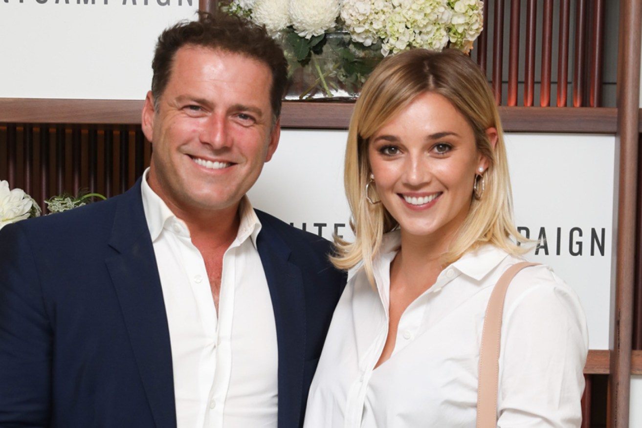 Stefanovic and Jasmine Yarbrough at the Witchery White Shirt Campaign launch in April.