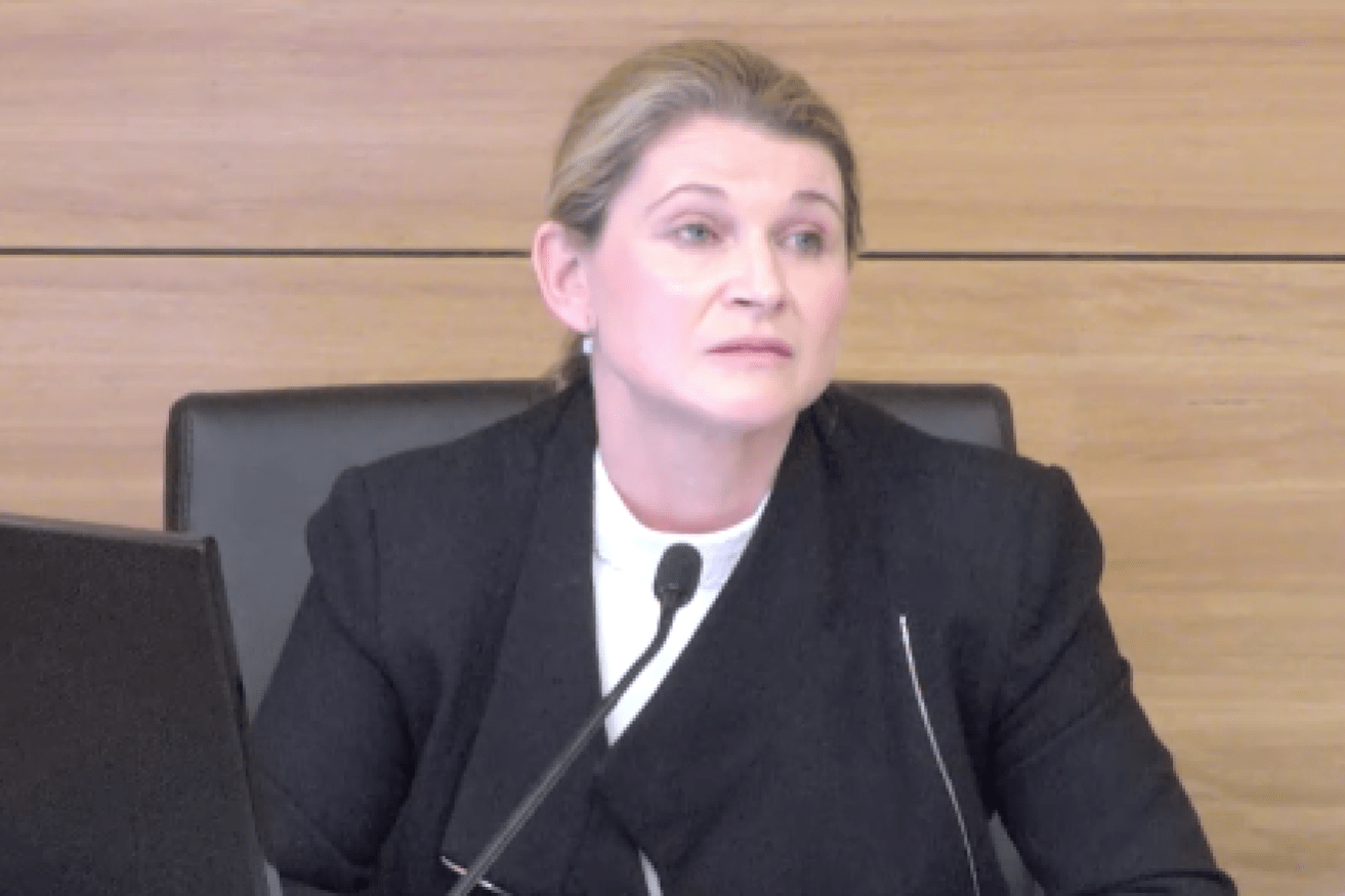 CBA's Sinead Taylor admitted BankWest breached the banking code.