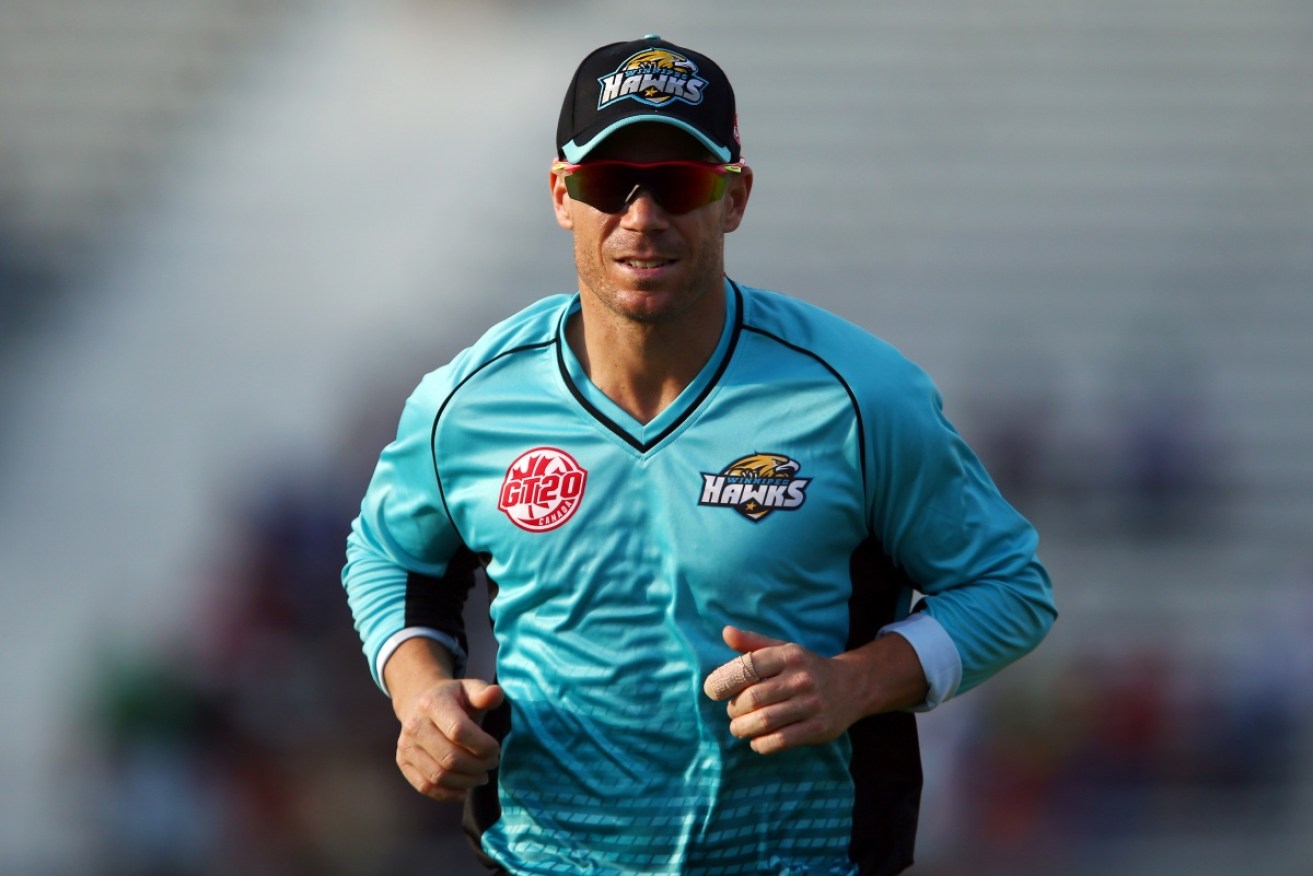 Warner scored just eight runs in two matches for the Winnepeg Hawks at the Global T20 Canada tournament.