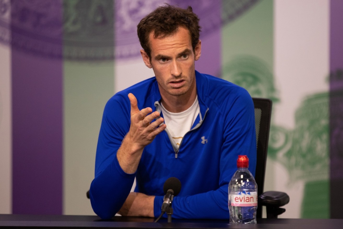 Andy Murray has anointed Nick Kyrgios as a serious Wimbledon title threat.