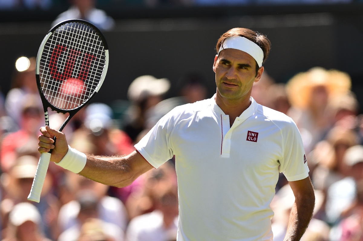 Roger Federer drops Nike at Wimbledon opener