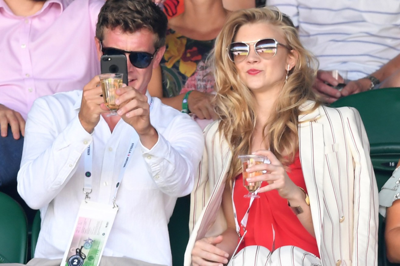<i>Game of Thrones</i> star Natalie Dormer goes classy for day one of Wimbledon 2018 on July 2.