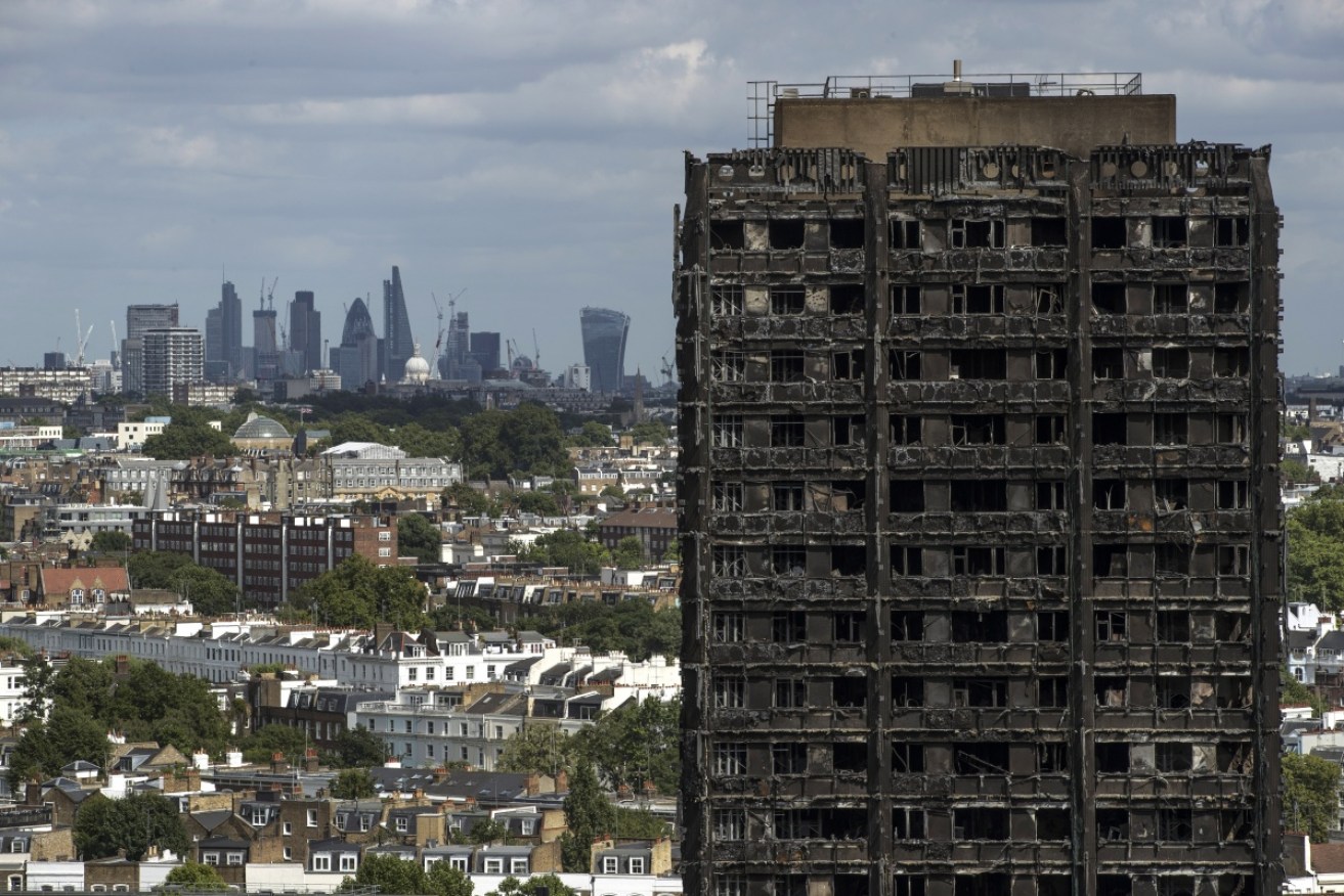 London's Grenfell Tower was ravaged by a deadly fire, prompting worldwide debate about combustible cladding. 