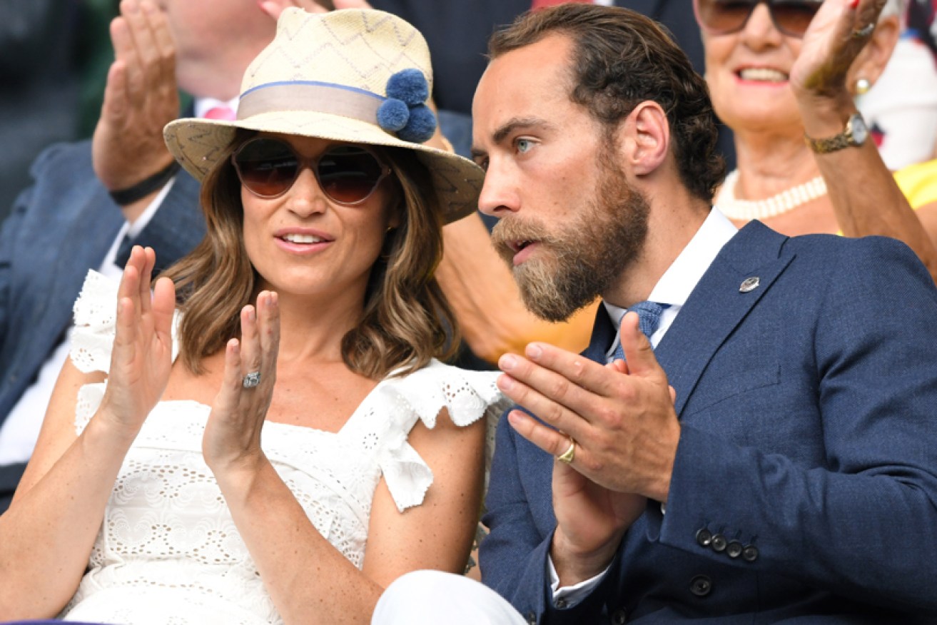 Pippa Middleton and brother James nailed the Wimbledon dress code on July 5.