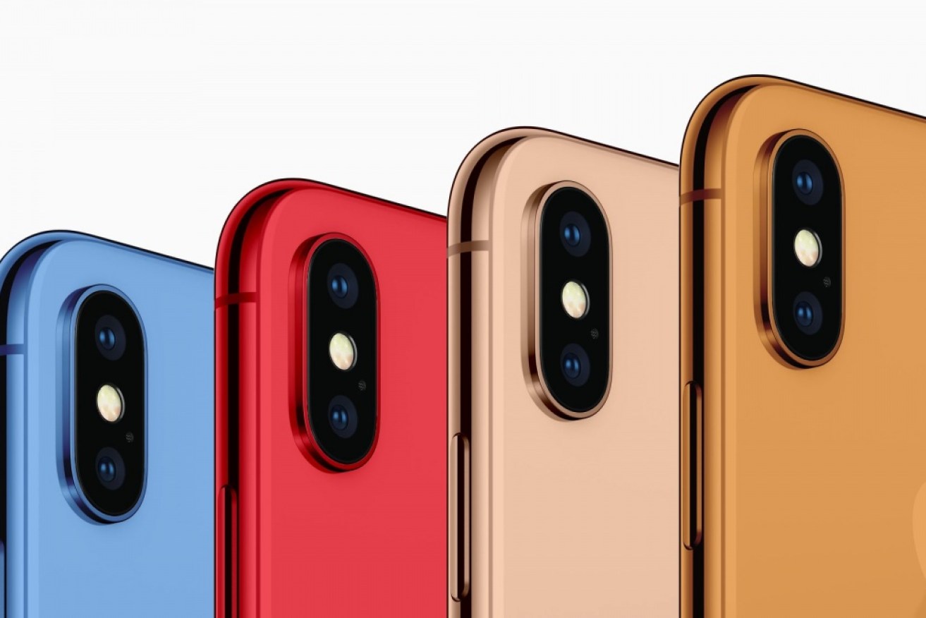 The new iPhone models are rumoured to come in six colours. 
