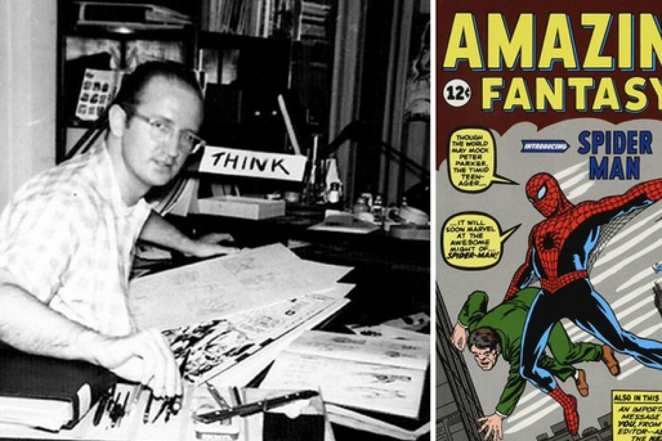 Steve Ditko shunned the spotlight even as his Spider-man creation spawned movie after movie.