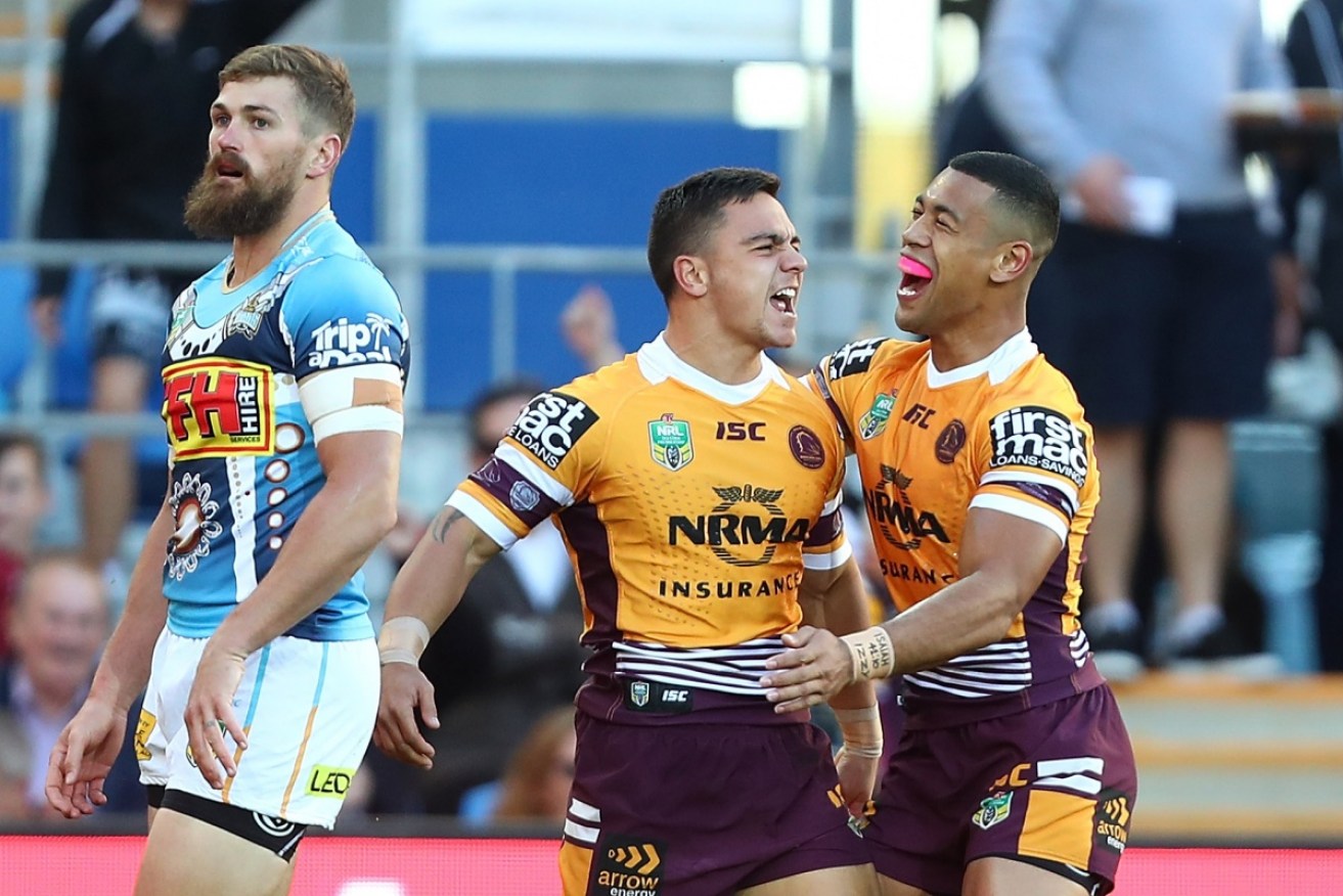 Brisbane was rarely troubled in a big win over the Titans.