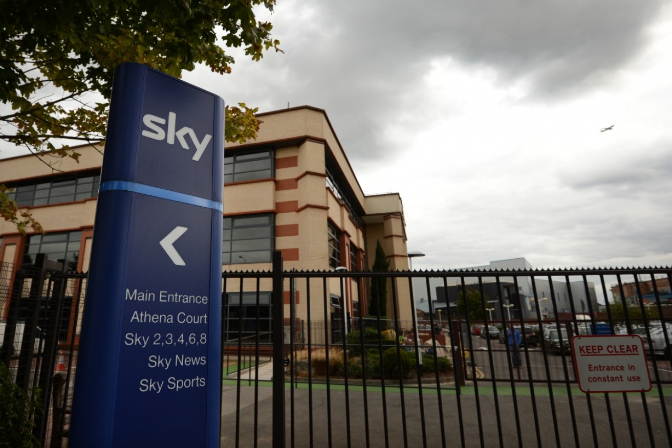 British pay-TV operator Sky UK has been valued at $43.8 billion. 