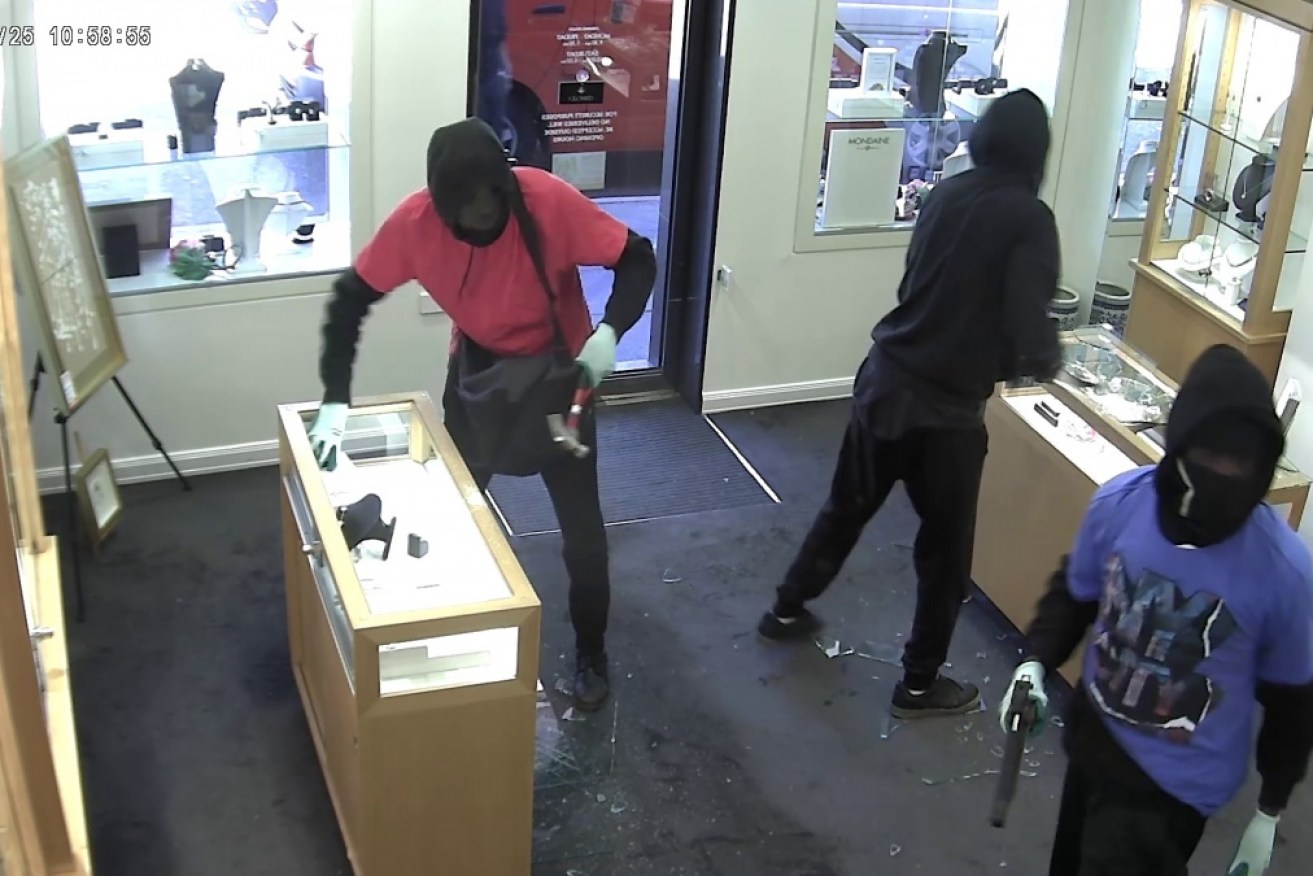 The program featured a Toorak jewellery store worker who went through two armed robberies.