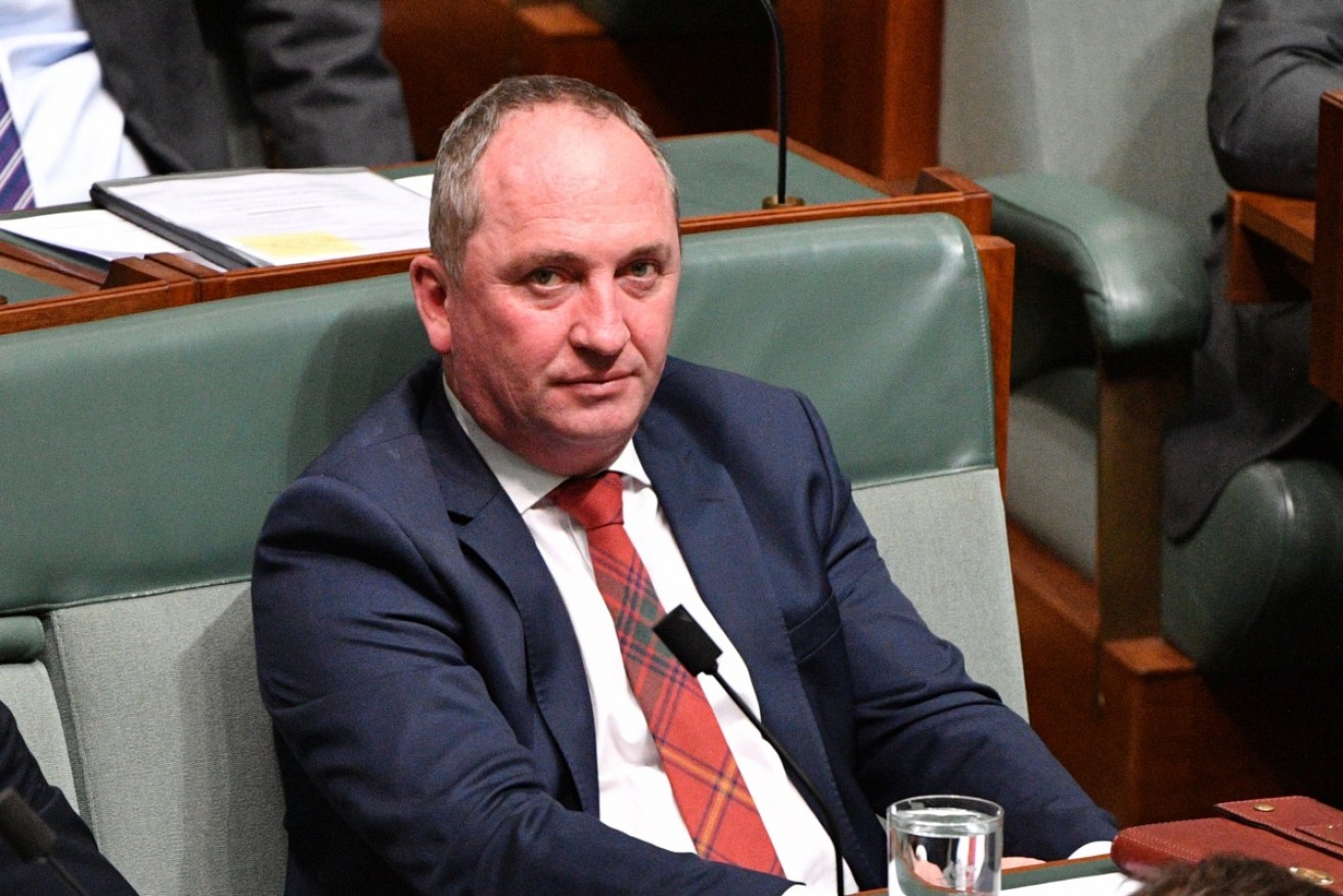 Barnaby Joyce has been cleared of misusing his travel expenses when he stayed in Canberra for two months last year.