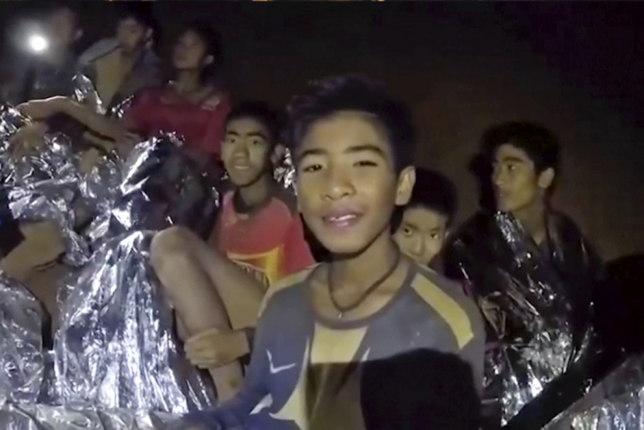 Members of the 'Wild Boars' soccer team became trapped inside a cave on June 23 last year.