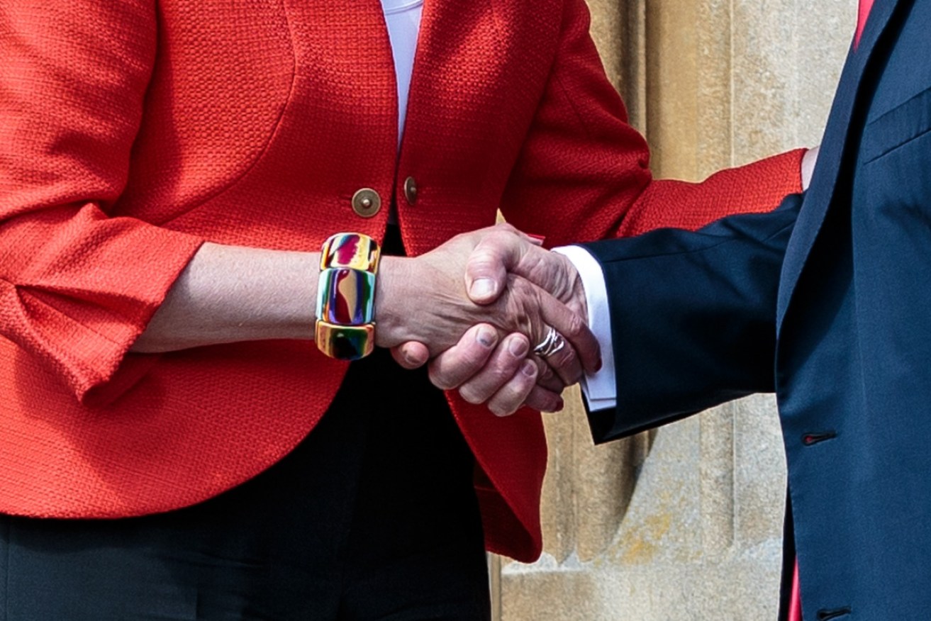 British PM Theresa May and US President Donald Trump made a show of unity.