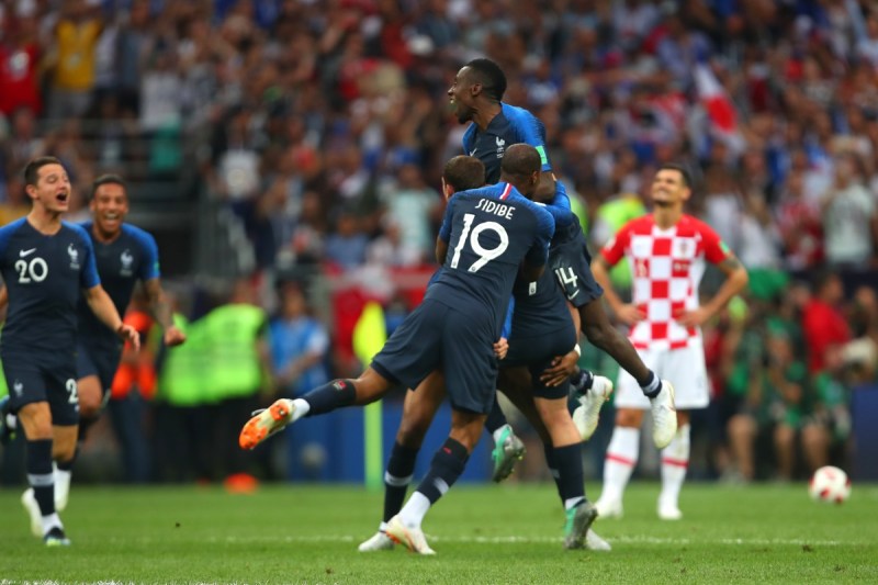 France win World Cup 2018 final in breathless six-goal thriller
