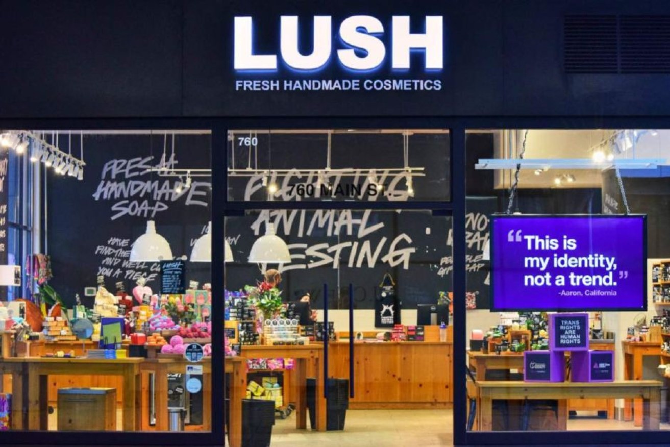 Lush Cosmetics revealed the errors date back to 2010.