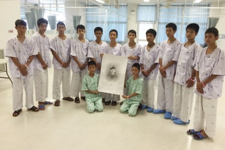 Thai cave boys and coach to hold televised address