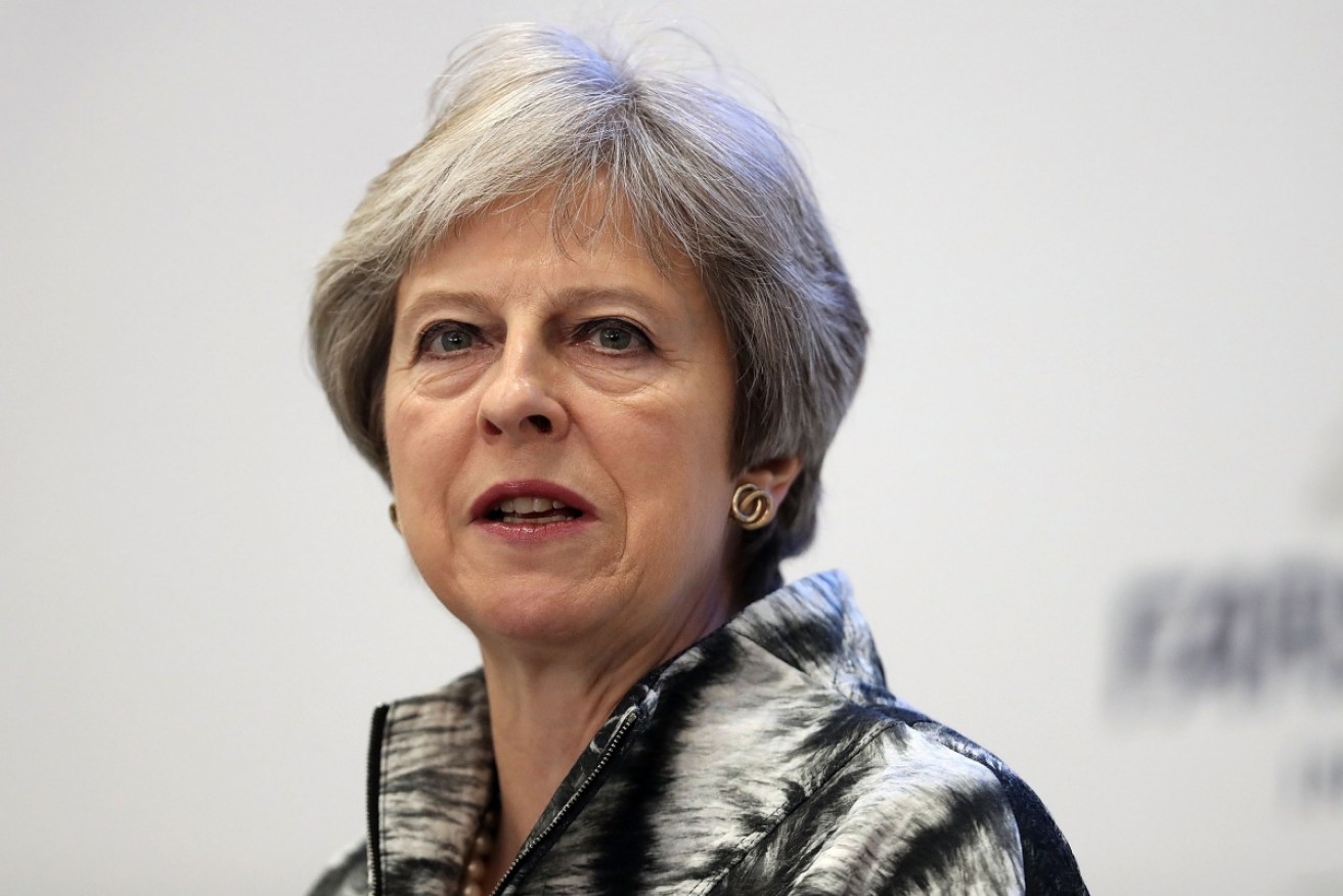 Theresa May previously warned Britain may end up with no Brexit plan.