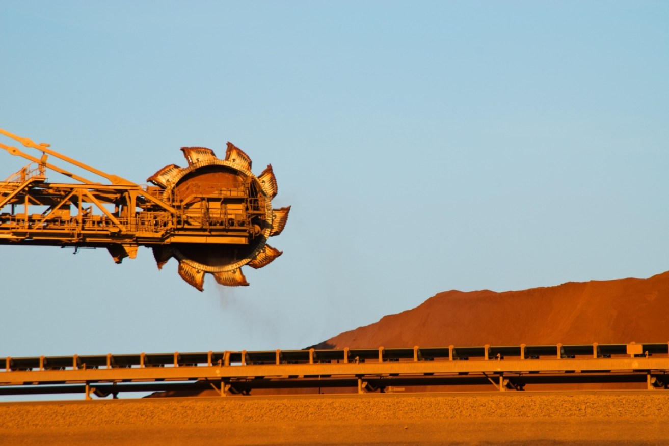 BHP produced hundreds of millions of tonnes of iron ore last year.