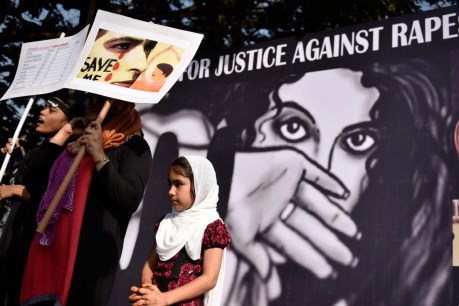 India reels as 18 men charged with repeatedly raping 12-year-old girl