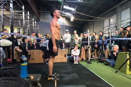 Tasmanian man smashes record: 851 burpees in an hour