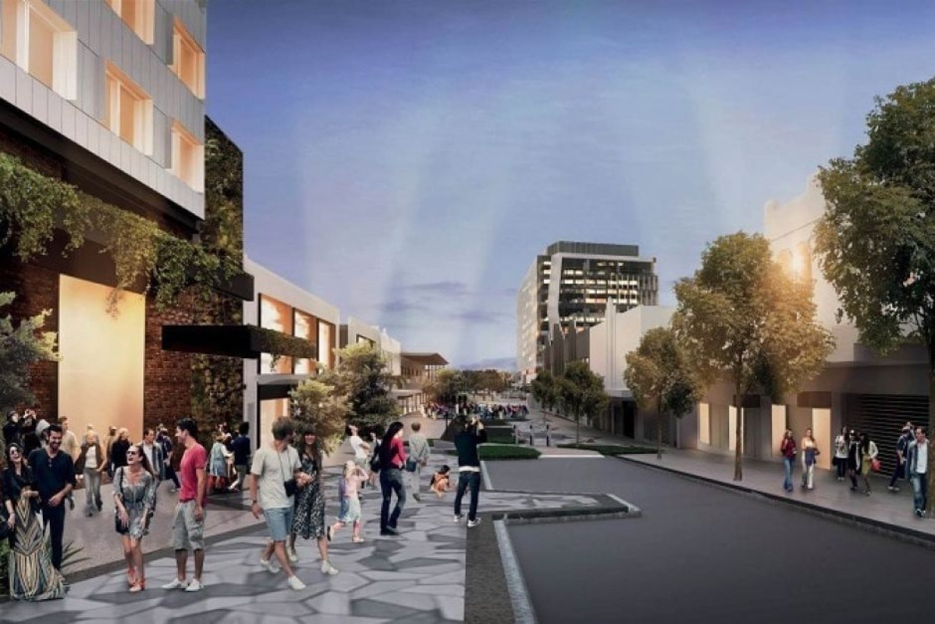 The Ipswich CBD redevelopment that never eventuated.