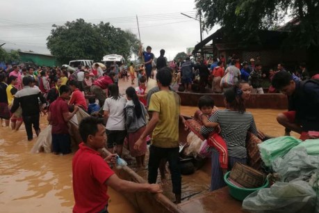 Dozens dead, many missing after Laos dam collapse