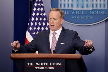 Sean Spicer&#8217;s tell-all book has rosy – yet thorny – take on Trump