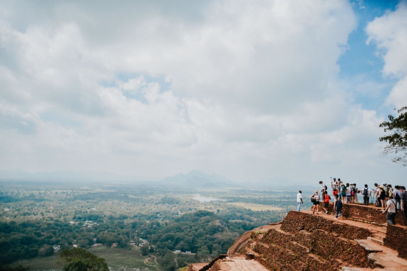 Take in the views from the UNESCO World Heritage-listed Sigiriya.